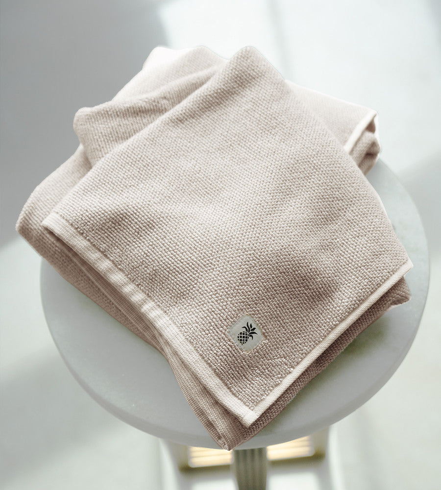 Cariloha Two-Tone Bamboo Bath Sheet in Coastal Gray