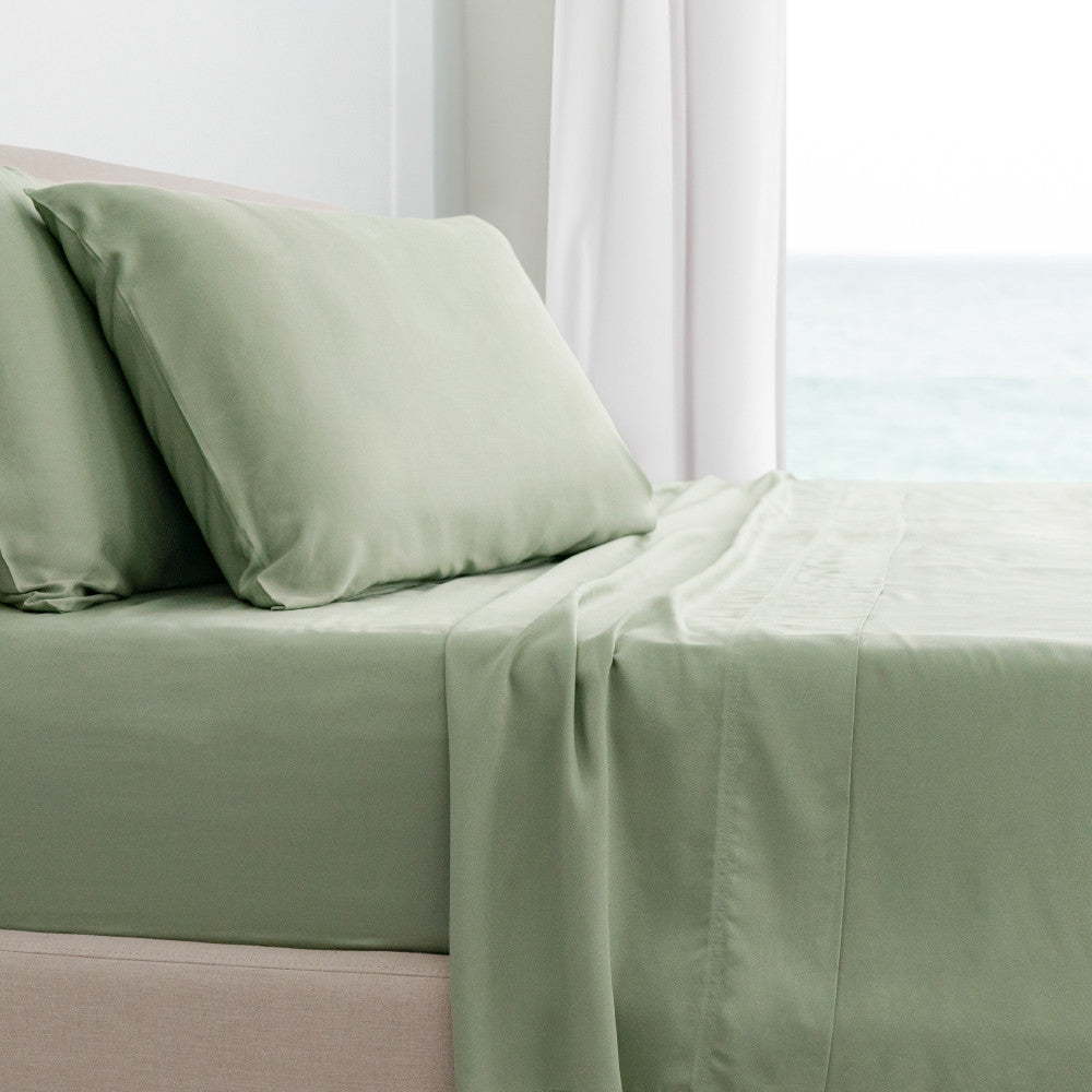 Cariloha Classic Sage Bamboo Sheet Set