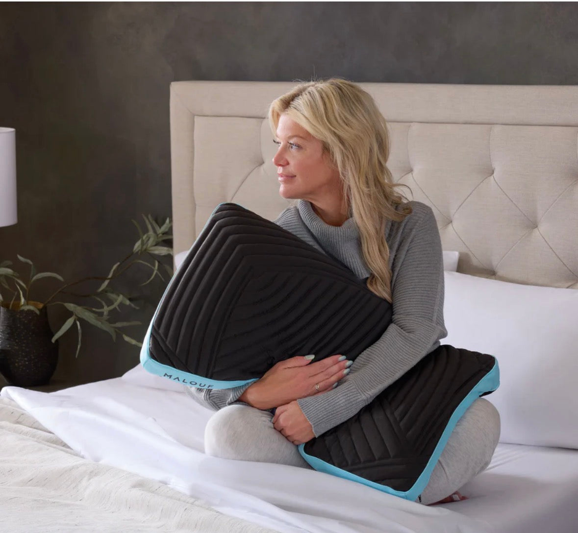 Malouf Ice Cloud cooling pillow