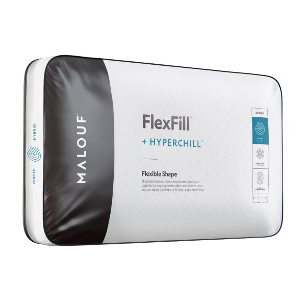 Malouf FLEXFILL™ + HYPERCHILL™ Pillow | Cooling & Adjustable