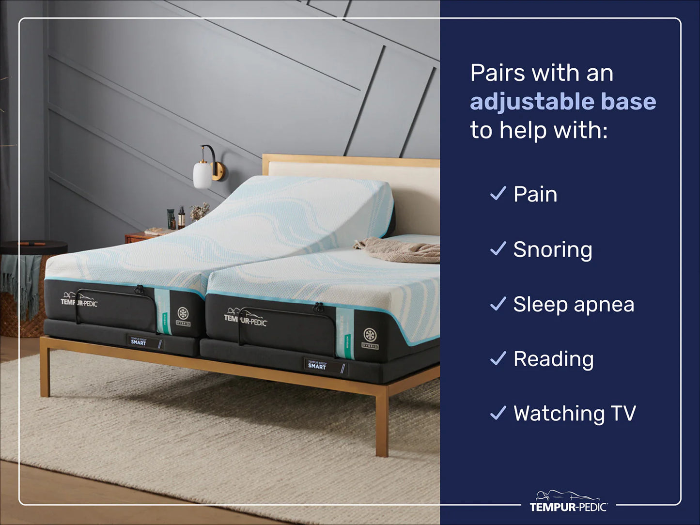 Tempur-Pedic TEMPUR-ProBreeze® Medium Hybrid 12" Mattress