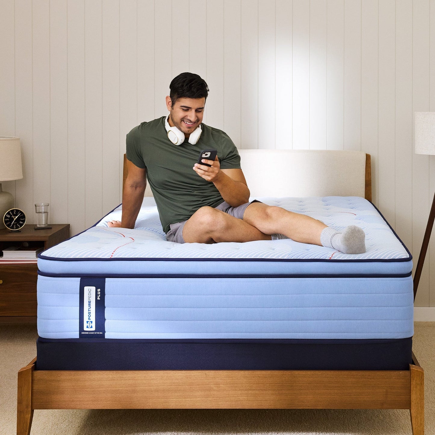 Sealy Posturepedic® Plus Patterson II Medium Euro Pillow Top Mattress