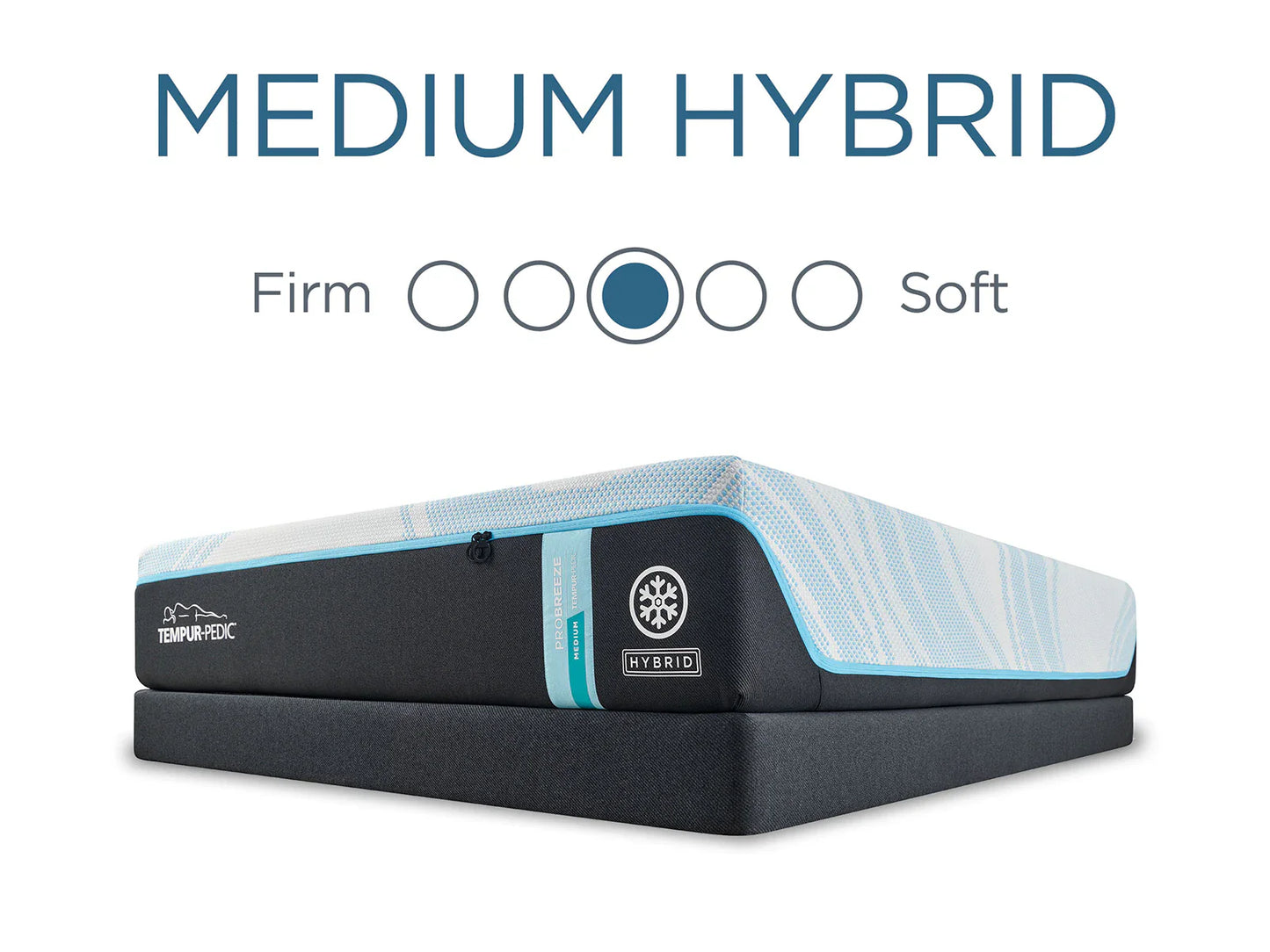 Tempur-Pedic TEMPUR-ProBreeze® Medium Hybrid 12" Mattress