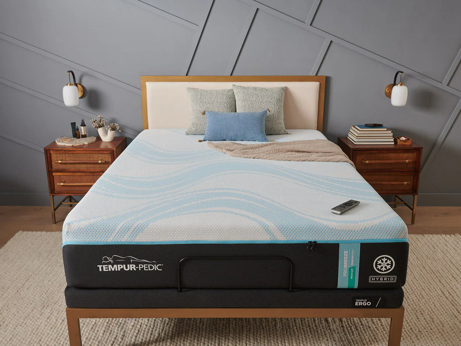 Tempur-Pedic TEMPUR-ProBreeze 12-inch medium hybrid cooling mattress - Texan Mattress Montgomery, TX