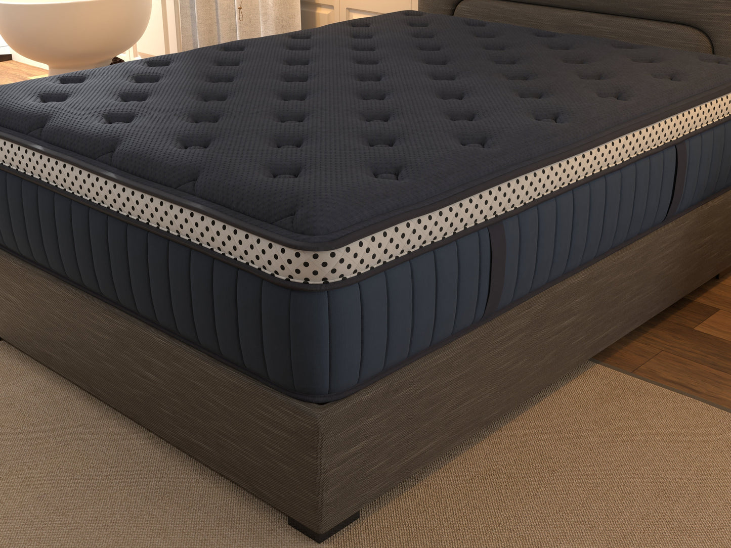 The WinkBed Blue S1 15" Mattress | Plush Latex Hybrid