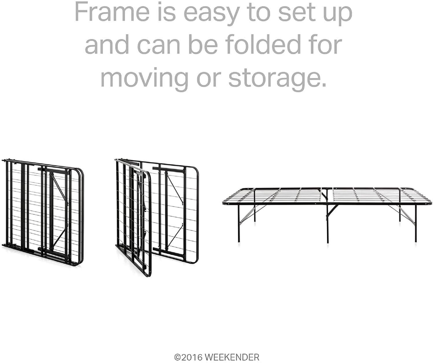 Foldable Platform Bed