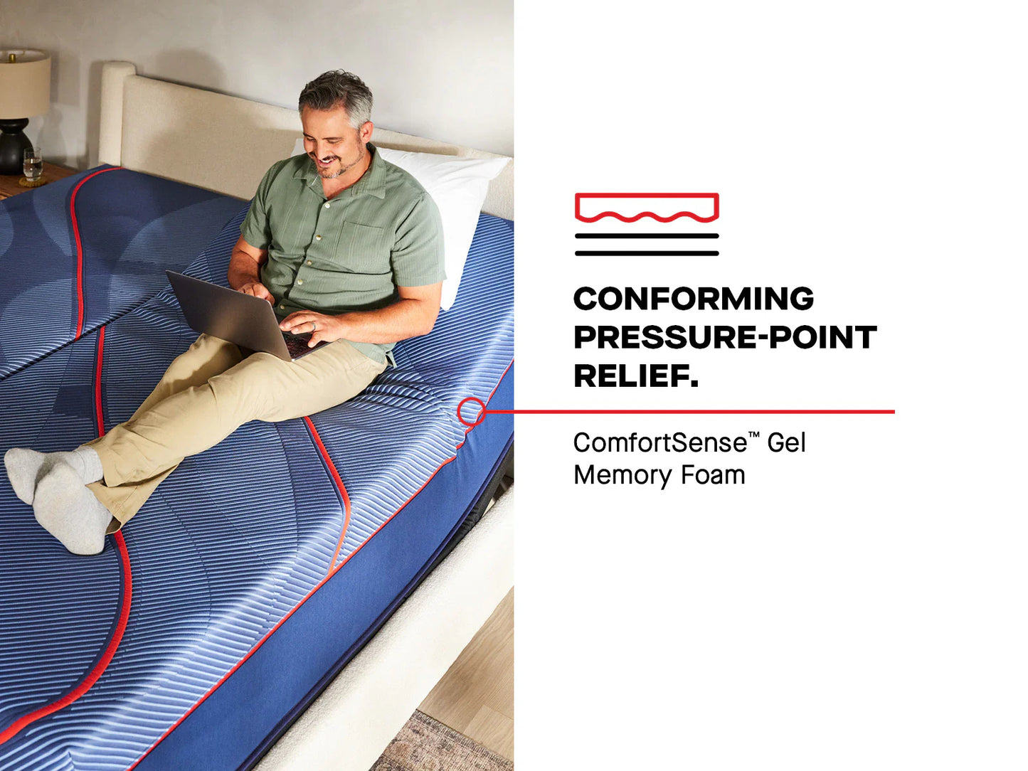 Sealy Posturepedic® Elite Hybrid High Point II 14" Medium Mattress
