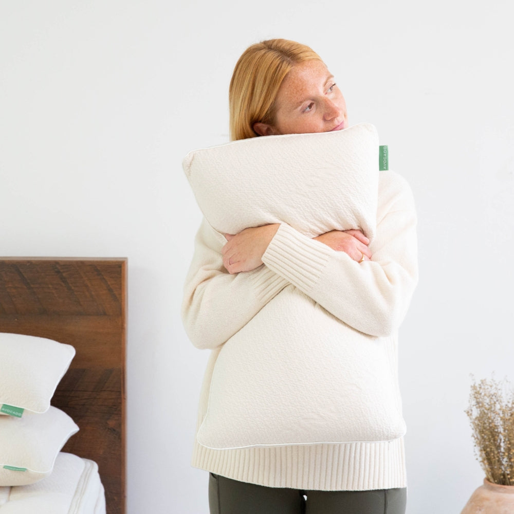 Sleeping on the Pure Talalay Luxury Pillow