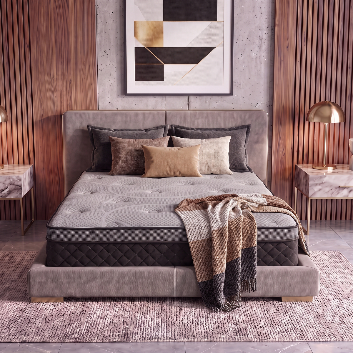 BedTech Tahoe Hybrid Mattress 12"