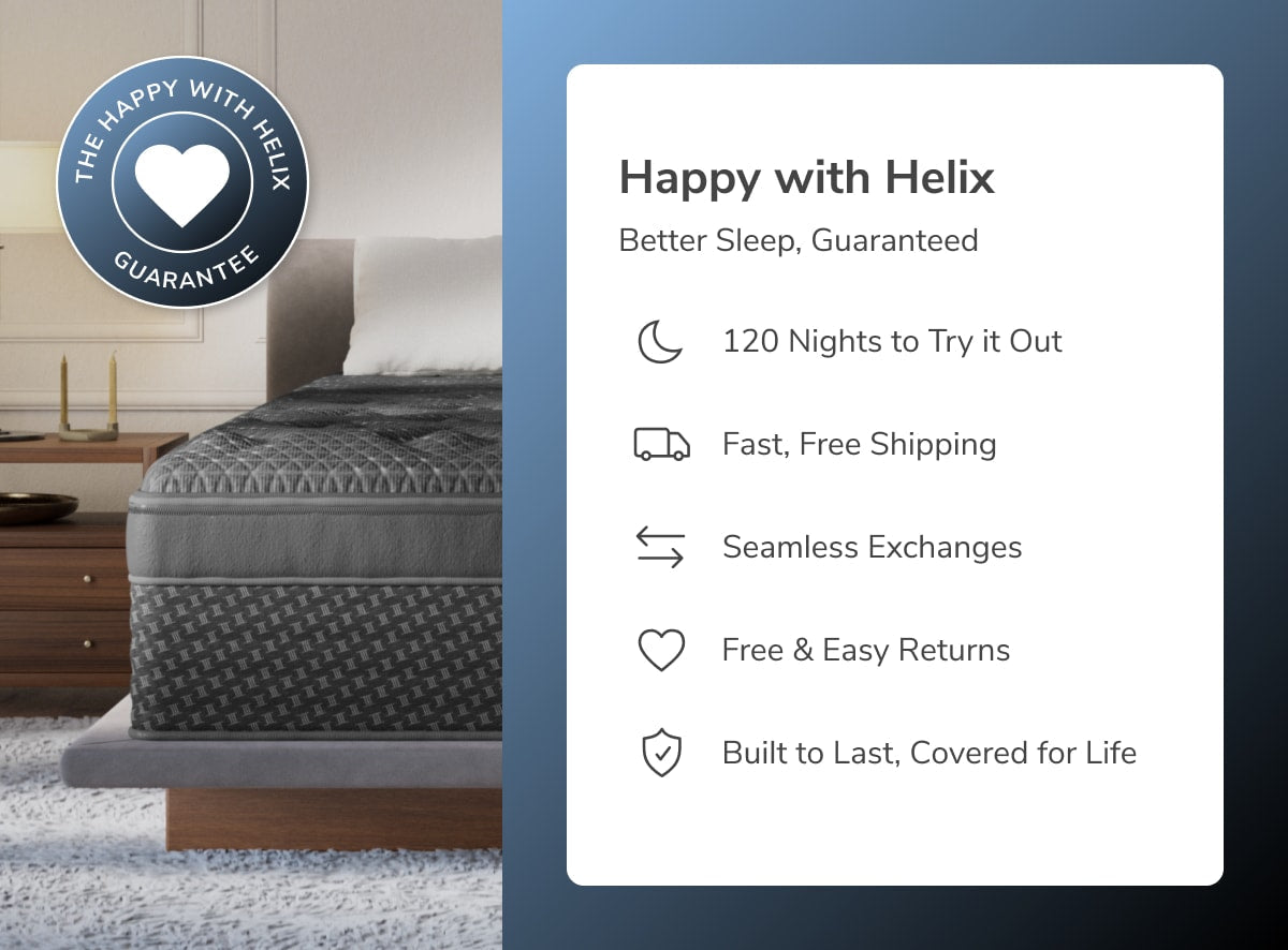 Helix Midnight Elite medium-firm comfort for side sleepers