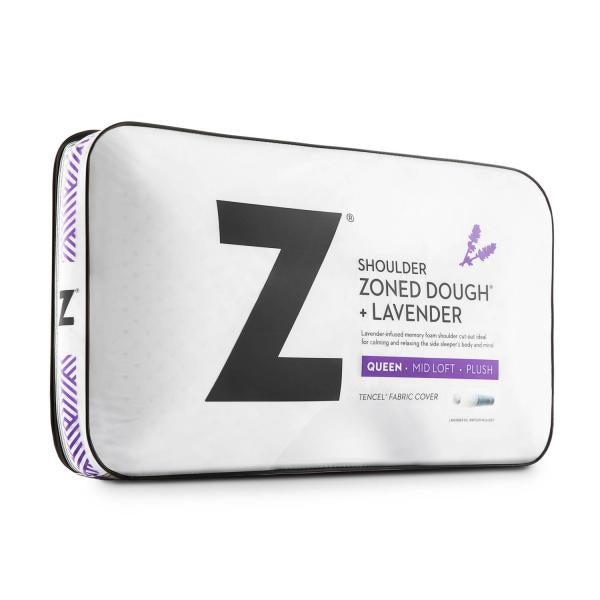 Malouf® Z™ Shoulder Cutout Zoned Dough™ + Lavender Aromatherapy Pillow