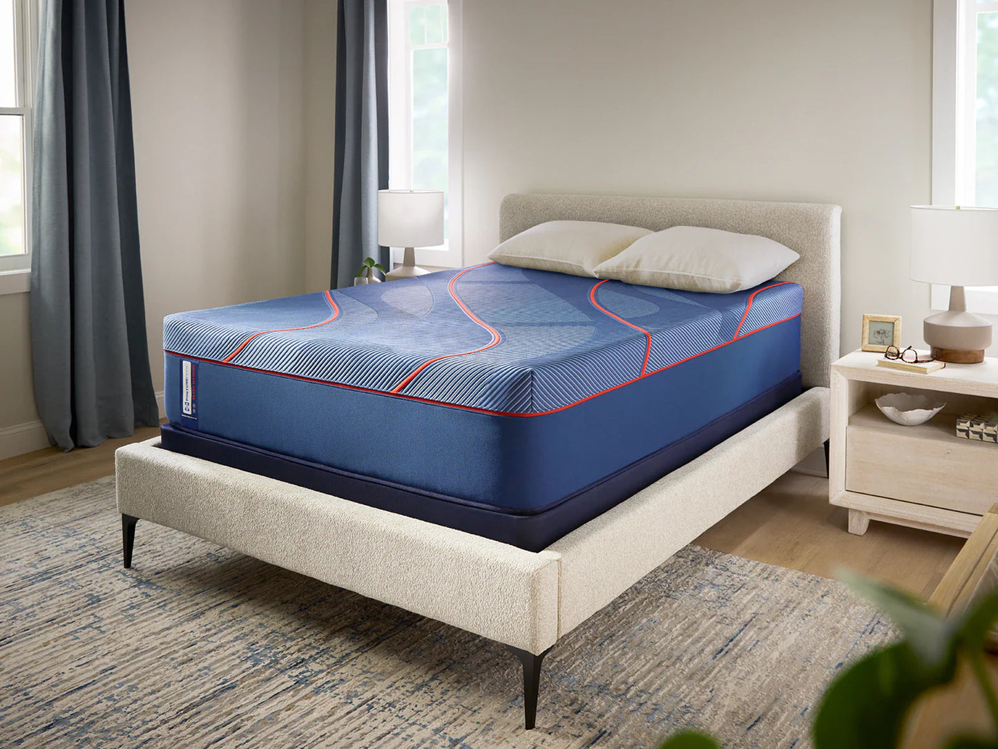 Sealy Posturepedic Elite Hybrid High Point II 14-inch soft mattress available at Texan Mattress Magnolia, Texas.