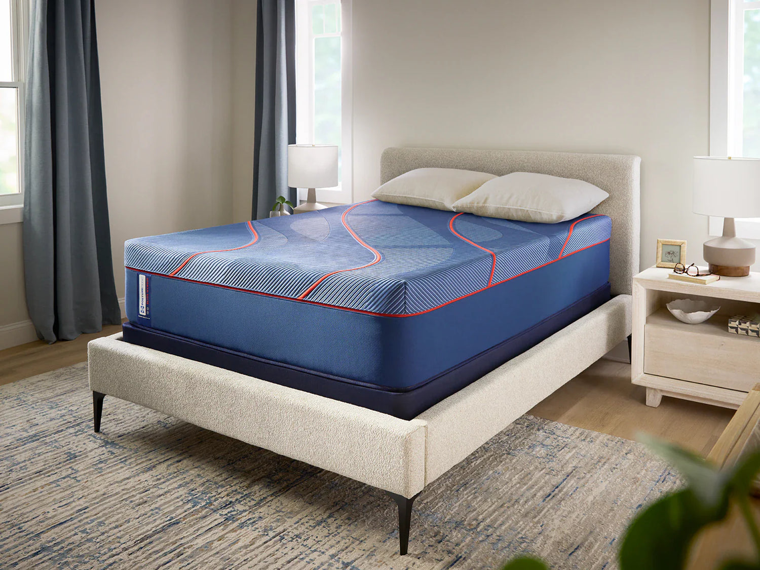 Sealy Posturepedic Elite Hybrid High Point II 14-inch soft mattress available at Texan Mattress Magnolia, Texas.