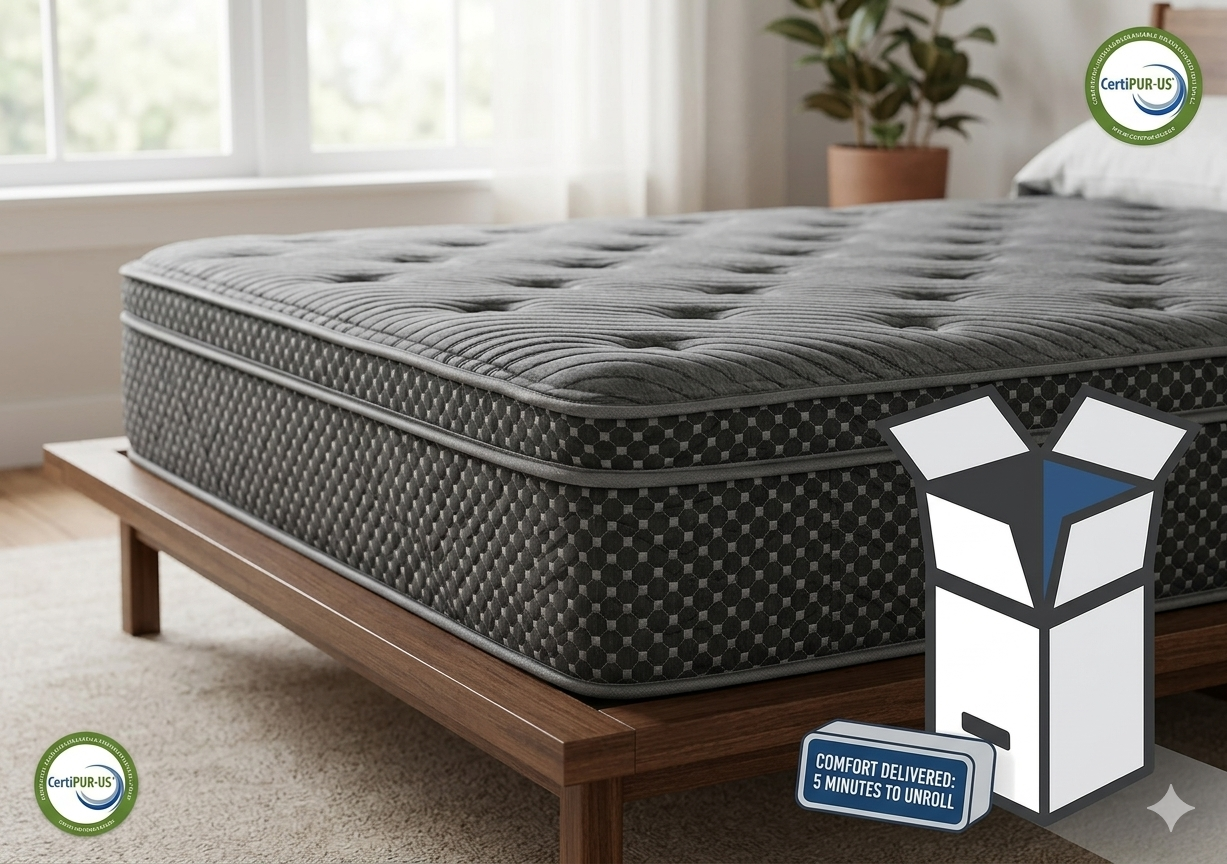 13" Euro Top Hybrid | Plush Pillow Top | Texan Mattress