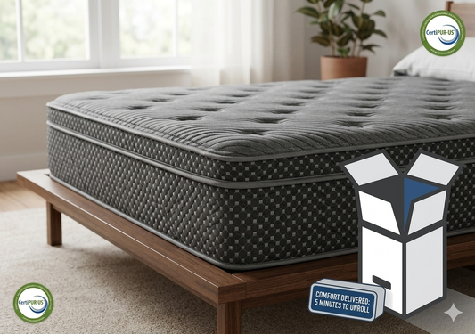 13" Euro Top Hybrid | Plush Pillow Top | Texan Mattress