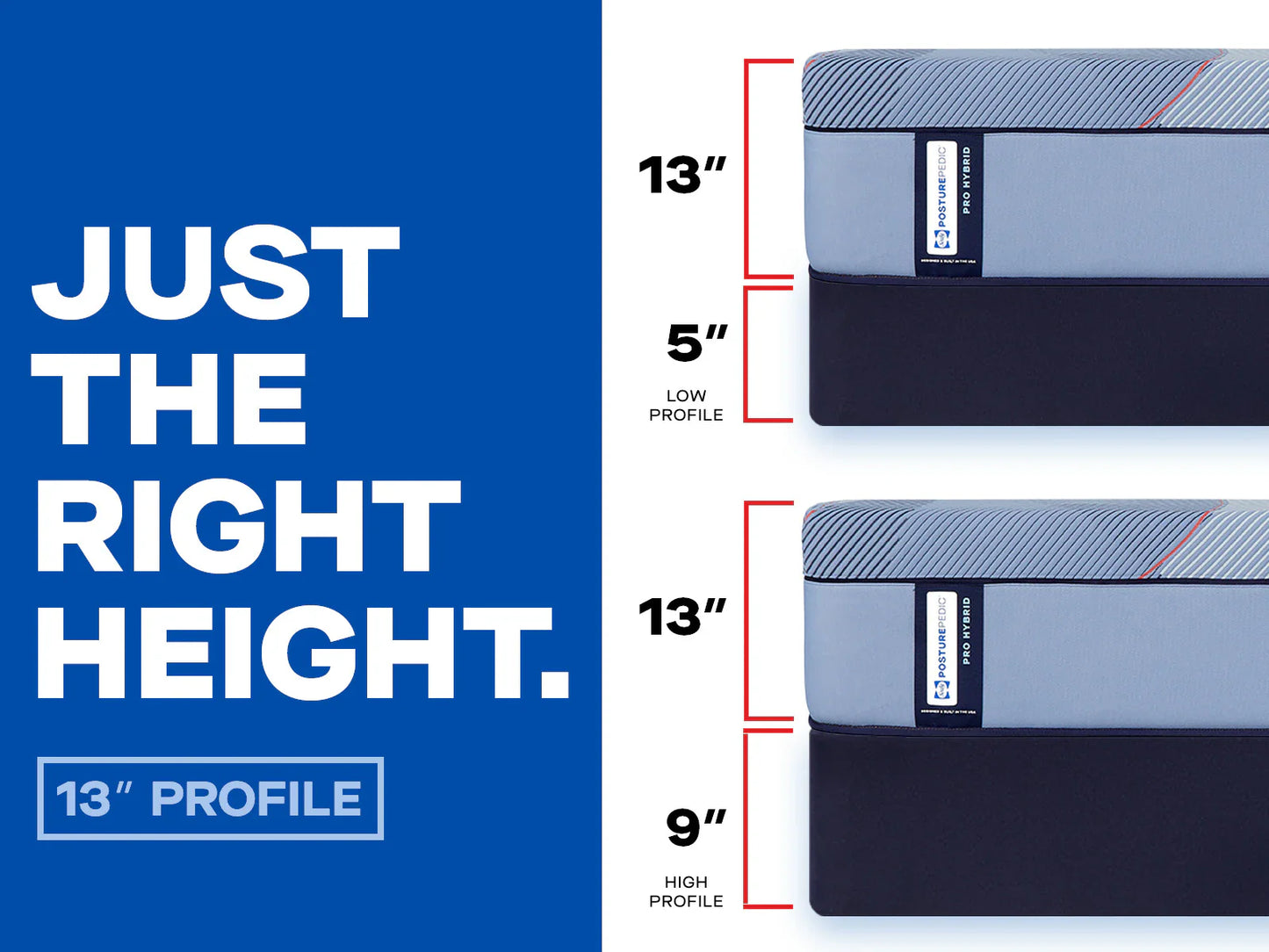 Sealy Posturepedic® Pro Hybrid DuPont (Lacey) 13" Firm Mattress