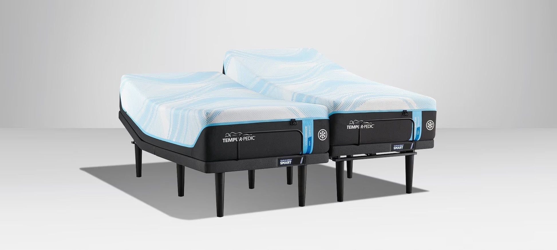TEMPUR-LuxeBreeze TEMPUR-CM+ cooling comfort layers