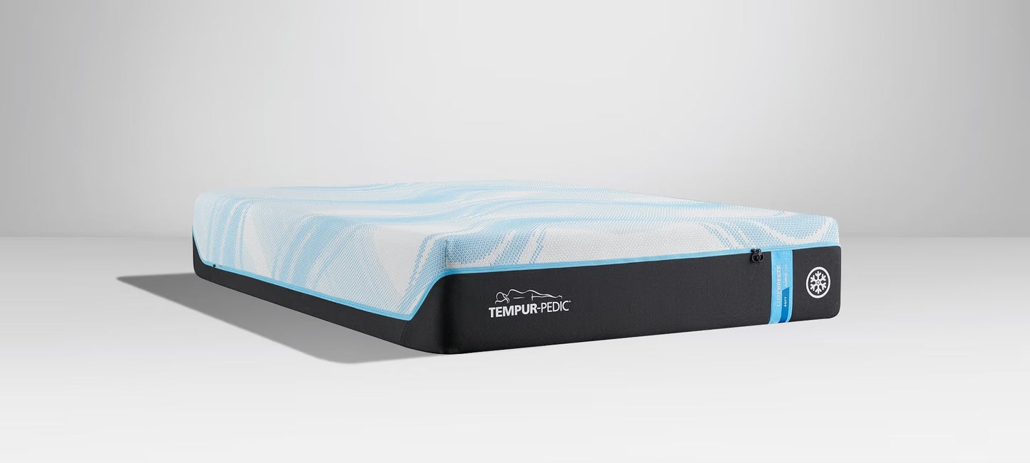 TEMPUR-LuxeBreeze mattress edge and side profile