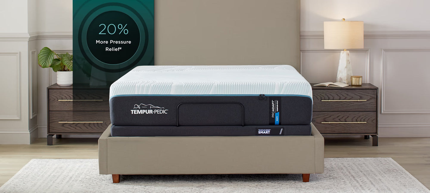 Tempur-Pedic TEMPUR-ProAdapt mattress, advanced pressure relief - Texan Mattress Montgomery, TX