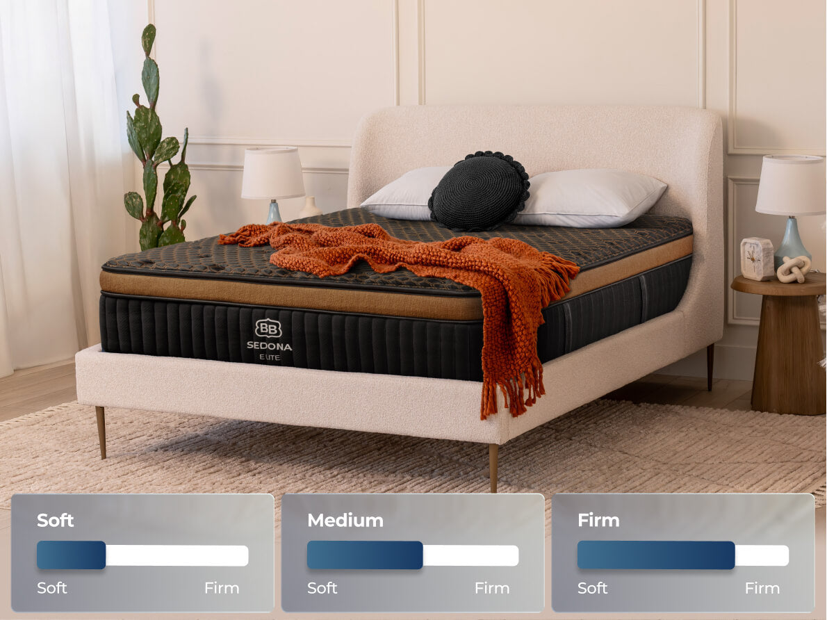 Brooklyn Bedding Sedona LX Elite Hybrid Mattress | Luxury Latex Cooling Hybrid