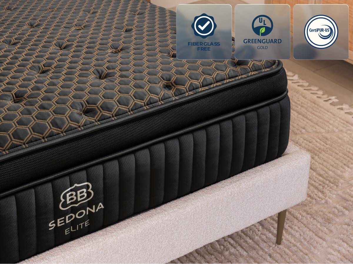 Brooklyn Bedding Sedona Elite Hybrid Mattress | Luxury Cooling Hybrid