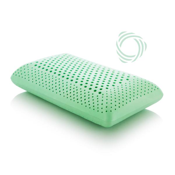 Malouf Zoned ActiveDough + Peppermint Pillow — official Malouf product image