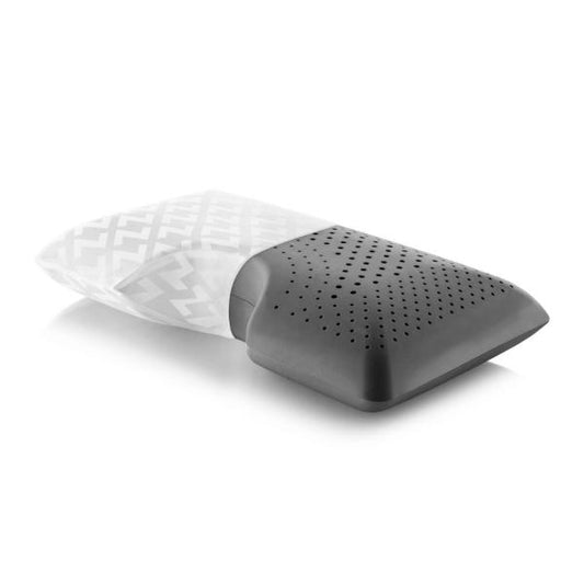 Malouf Shoulder Zoned Dough + Bamboo Charcoal Pillow — official Malouf product image