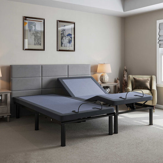 BT2000 adjustable bed base in a bedroom setting - Texan Mattress Montgomery, TX