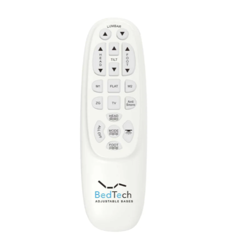 BT6500 adjustable base in a bedroom setting