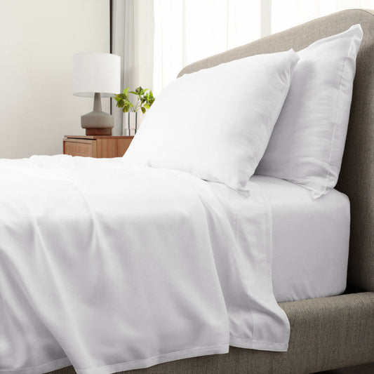 Cariloha Aloha Soft Bamboo Sheet Set in White