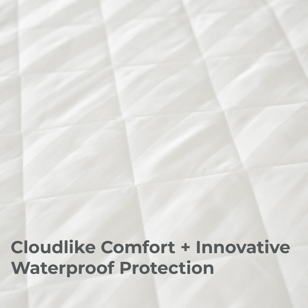 Cariloha Quilted Mattress Protector comfort and waterproof protection