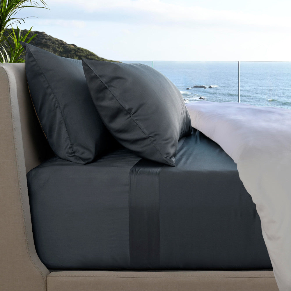 Cariloha Resort Blue Lagoon Bamboo Sheet Set