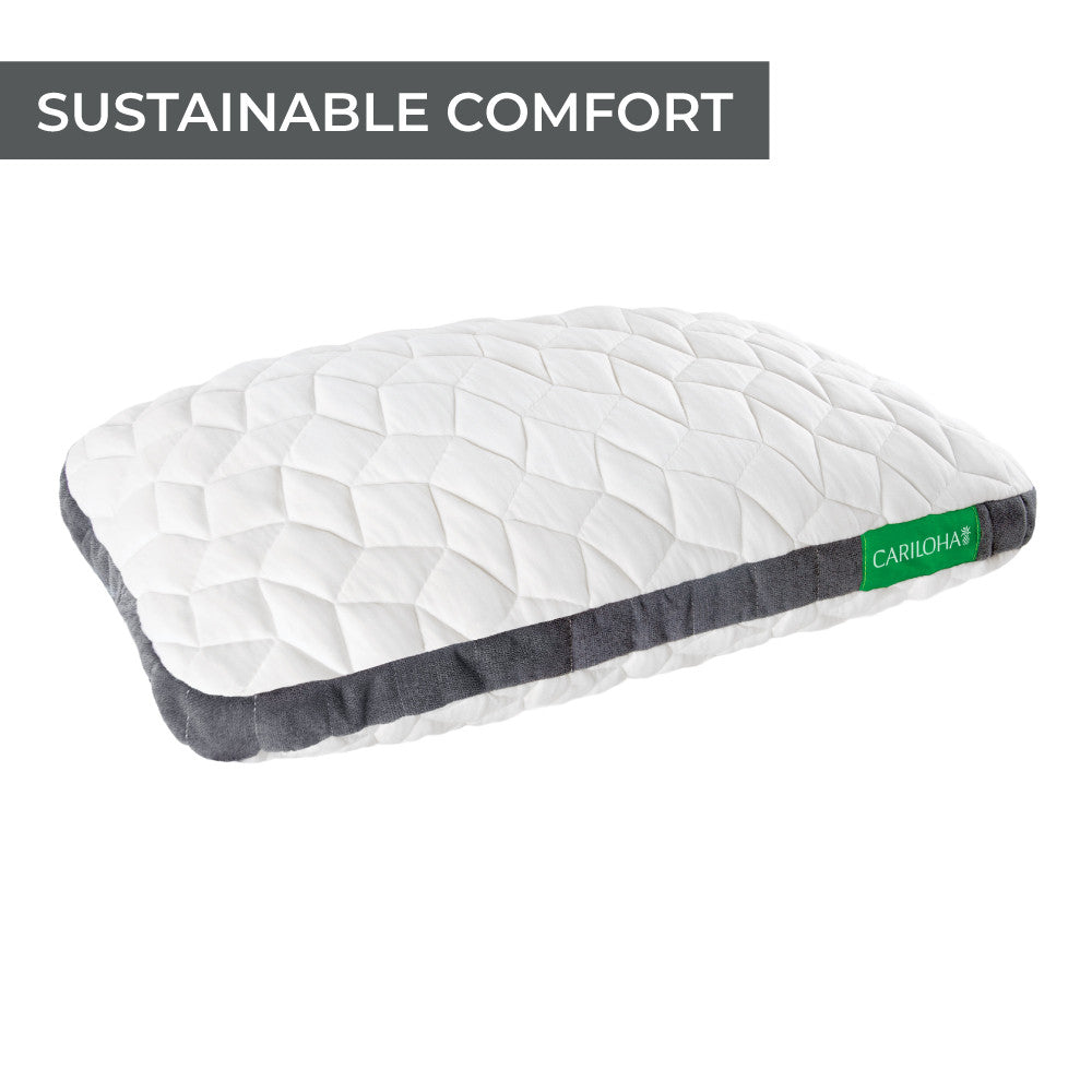 Cariloha Resort Pillow sustainable comfort features