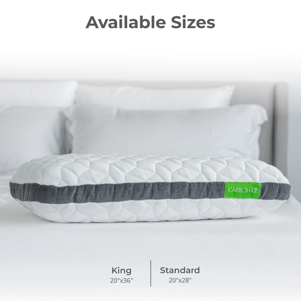 Cariloha Resort Pillow Standard and King sizes