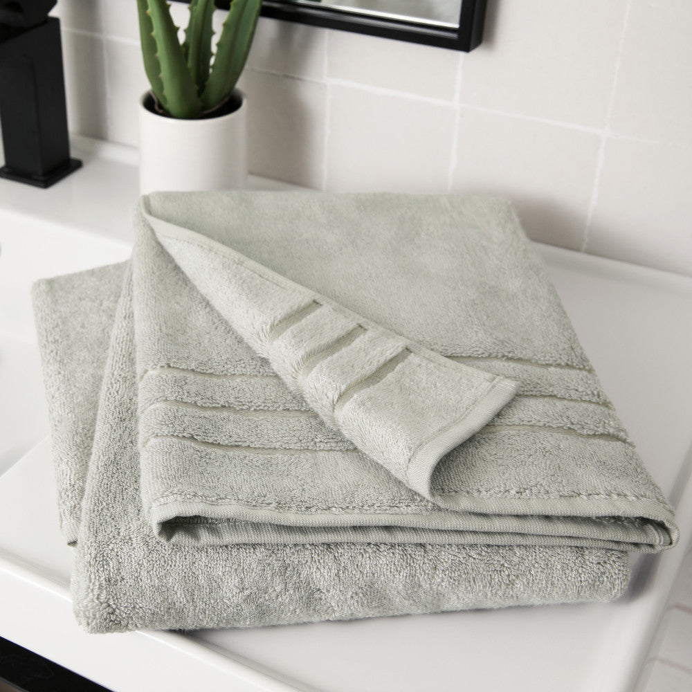 Cariloha Resort Bamboo Towels in Harbor Gray
