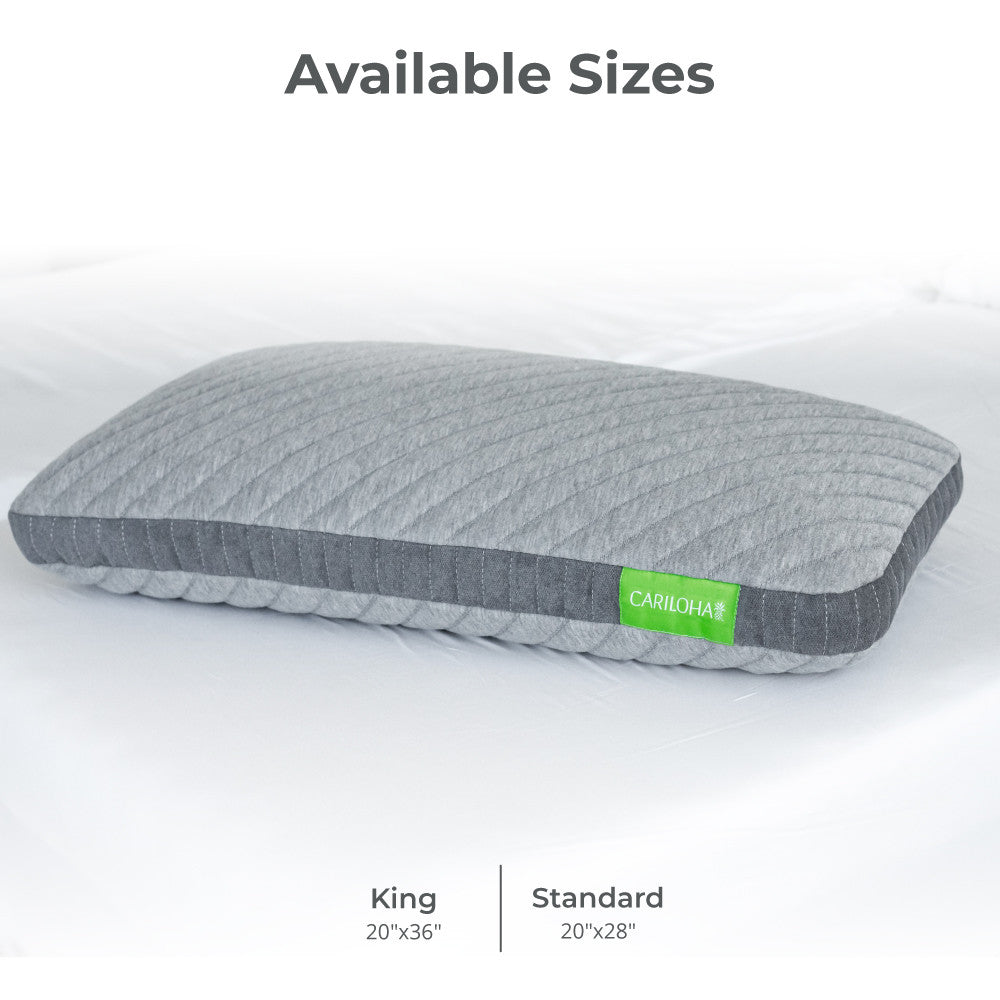Cariloha Retreat Pillow Standard and King sizes