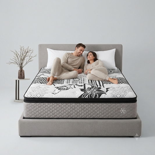 Sherwood Bedding Encore Effortless 14.5-inch cooling pillow top mattress