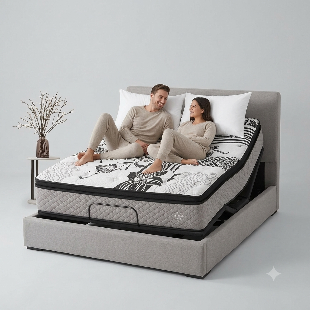 Encore Effortless pillow top mattress detail