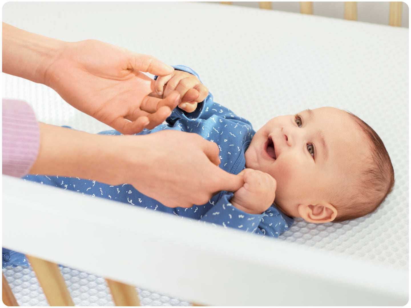 Helix Crib Mattress waterproof breathable cover
