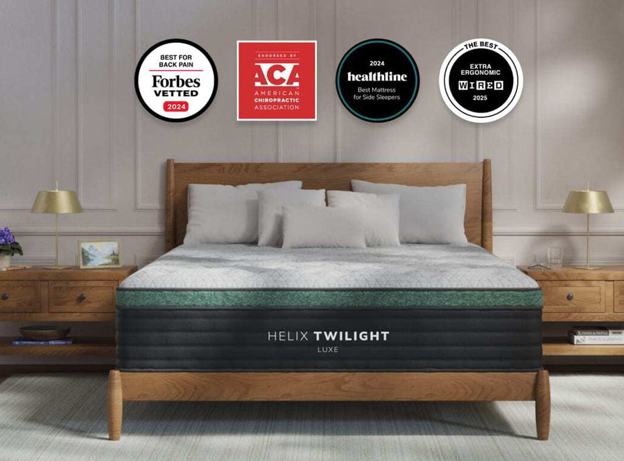 Helix Twilight Luxe hybrid mattress - Texan Mattress Montgomery, TX