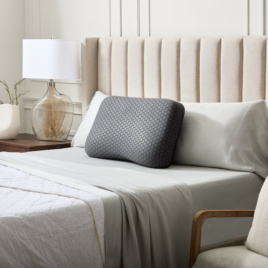 Malouf HexCurve cooling pillow