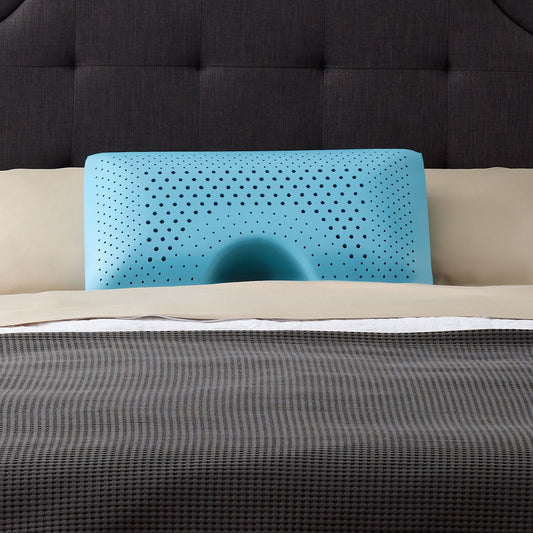 Malouf Shoulder Zoned Dough cooling gel pillow