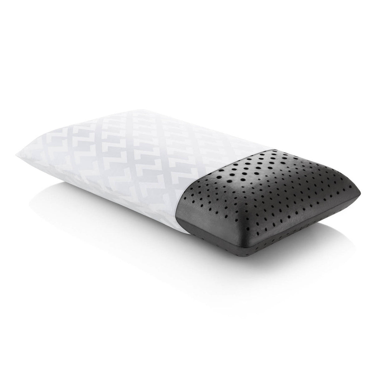 Malouf Zoned ActiveDough bamboo charcoal pillow