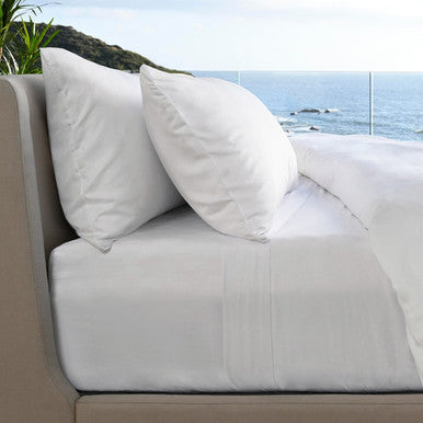 Cariloha Resort Bamboo Sheet Set in White
