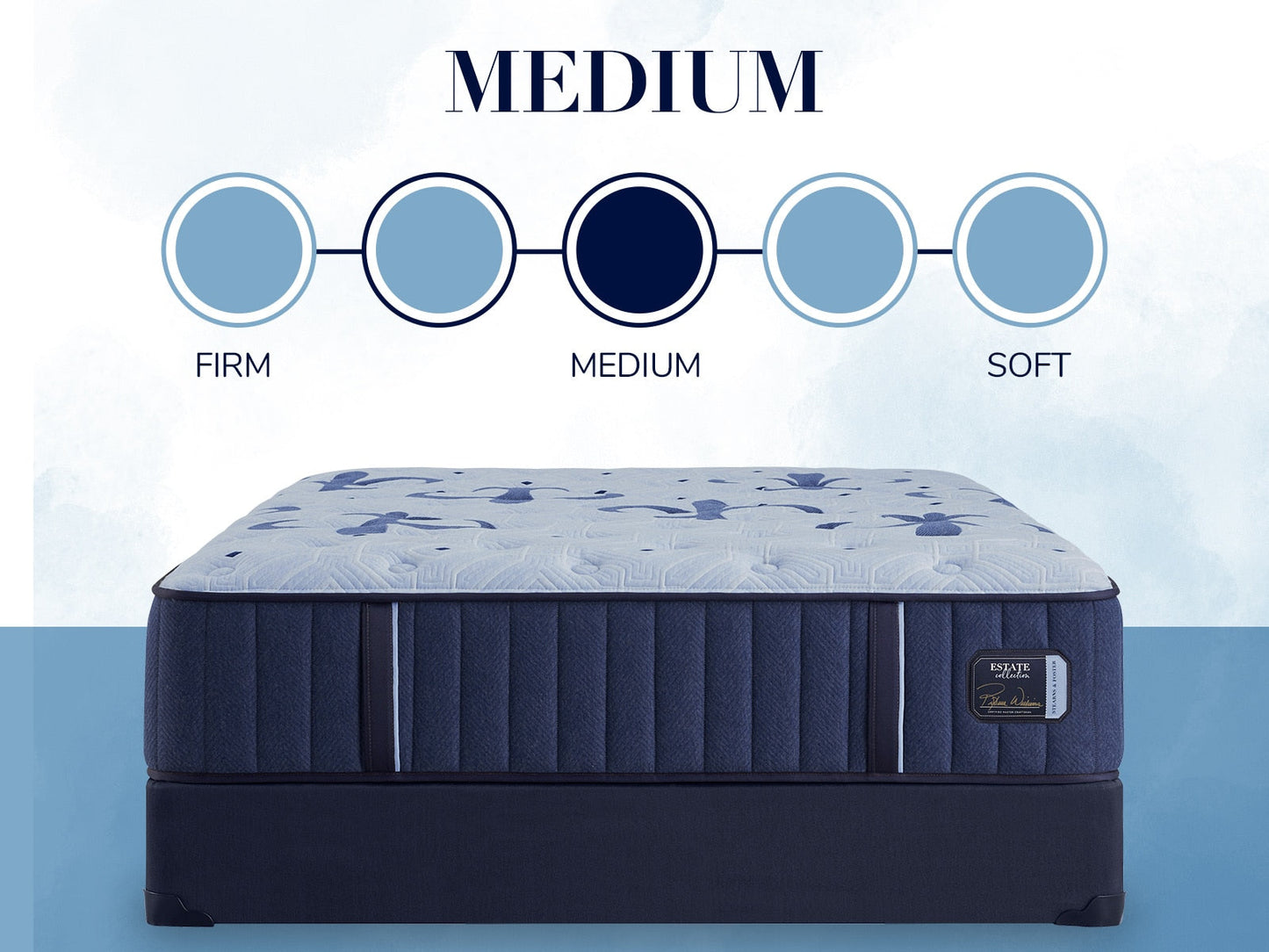 Stearns & Foster Estate 14.5” Medium Mattress Magnolia TX | Texan Mattress