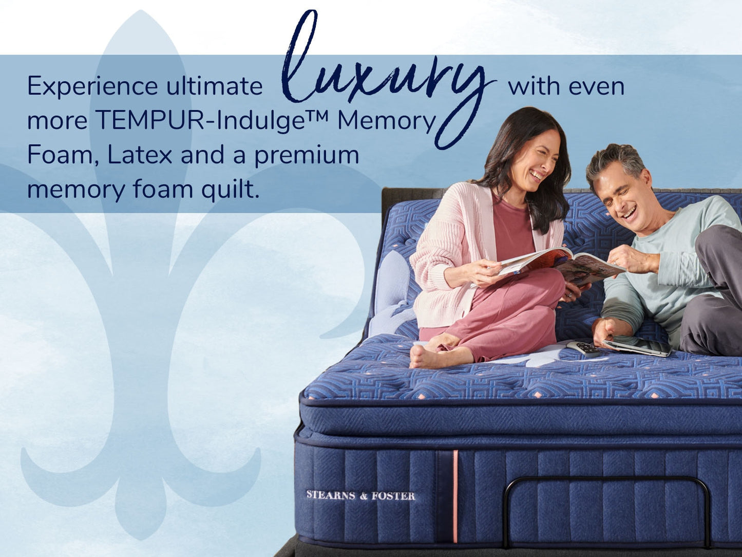 Stearns & Foster Lux Estate® Elite 16" Medium Euro Pillow Top Mattress Magnolia TX | Texan Mattress