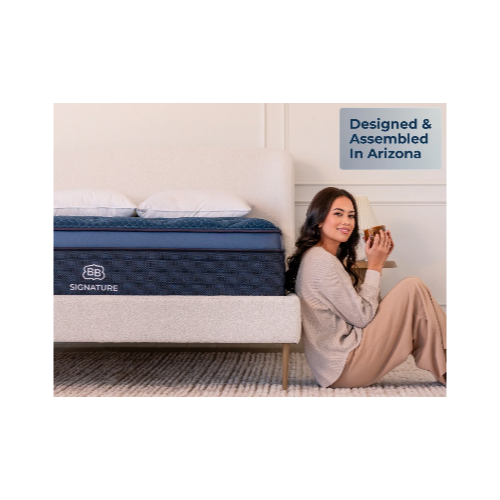 Signature Cloud mattress edge support and side profile