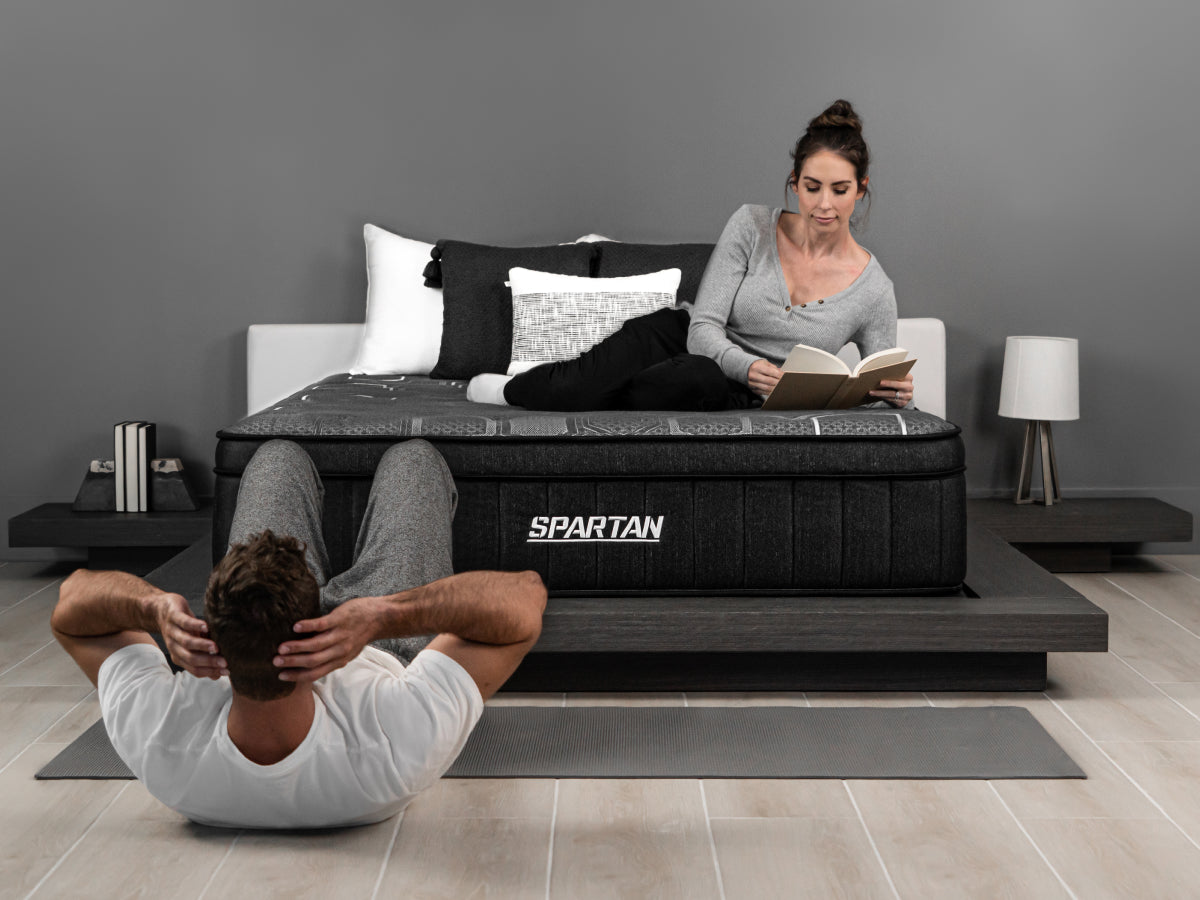 Brooklyn Bedding Spartan Mattress lifestyle scene