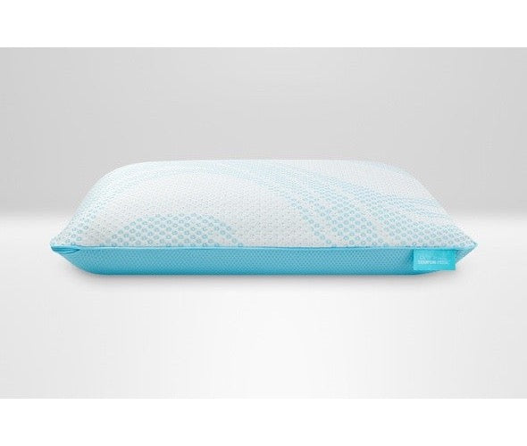 Person sleeping on the TEMPUR-Breeze cooling pillow
