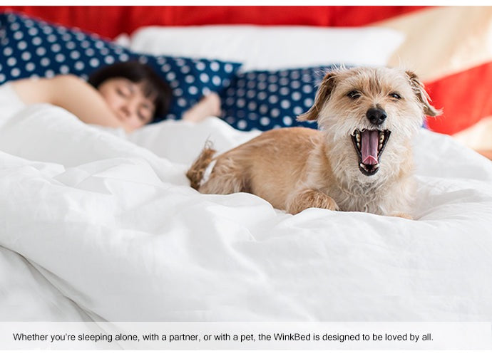 WinkBed hybrid mattress Triple Heat Dispersion coil system